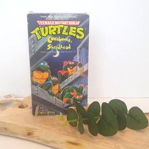Vintage Teenage Mutant Ninja Turtles "Cowabunga Shredhead" VHS